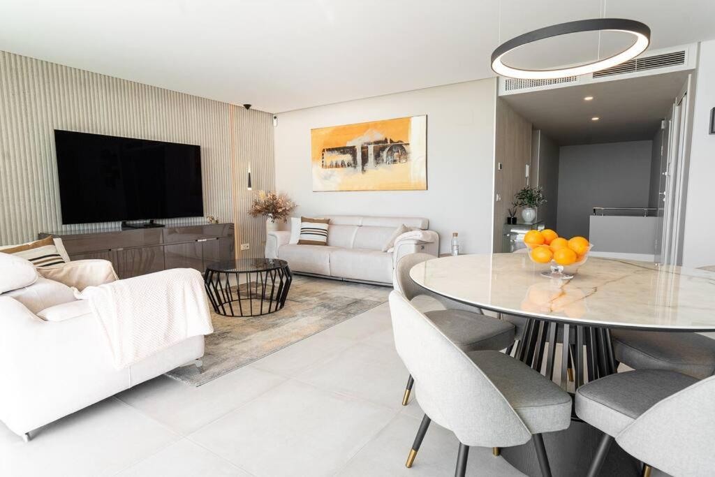 With Spectacular View In Cabopino Marbella